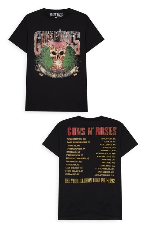 T-shirt Nera Guns N' Roses