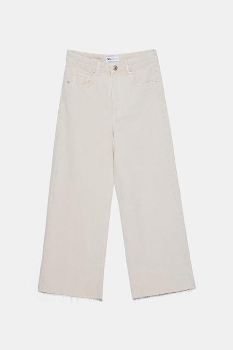 Jeans Culotte Hi Rise