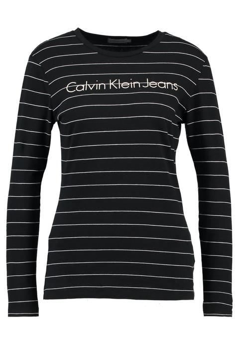 t shirt manica lunga calvin klein