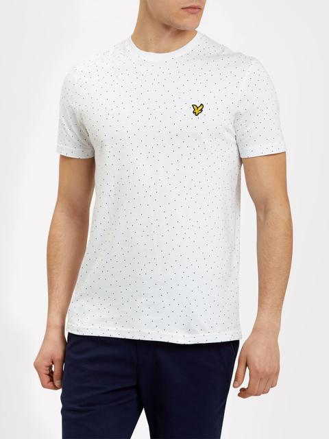 Mini Square Dot Pattern T-shirt