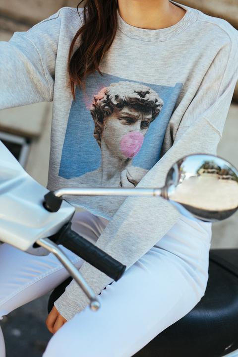 David Printed Sweatshirt