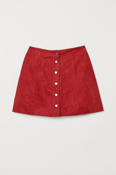 H & M - Gonna Svasata - Rosso