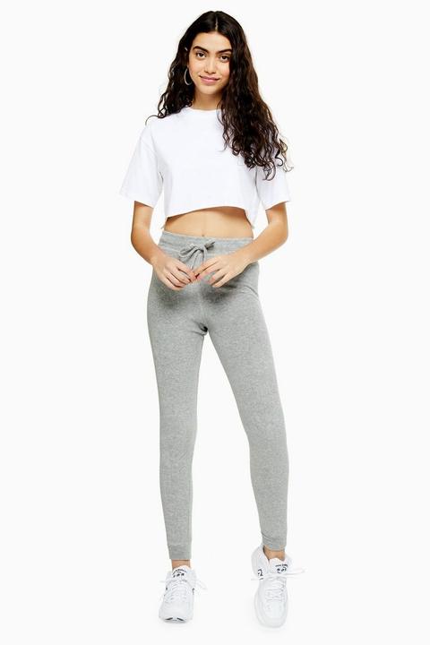 Grey Towelling Joggers