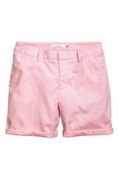 H & M - Shorts In Cotone - Rosa