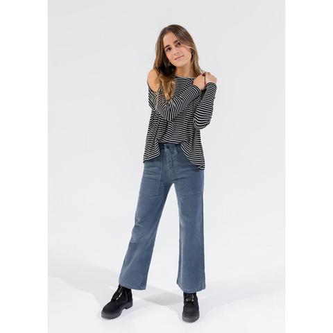 Jeans Culotte Pana