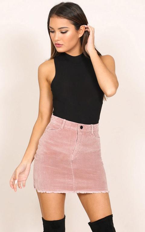 All My Secrets Skirt In Blush