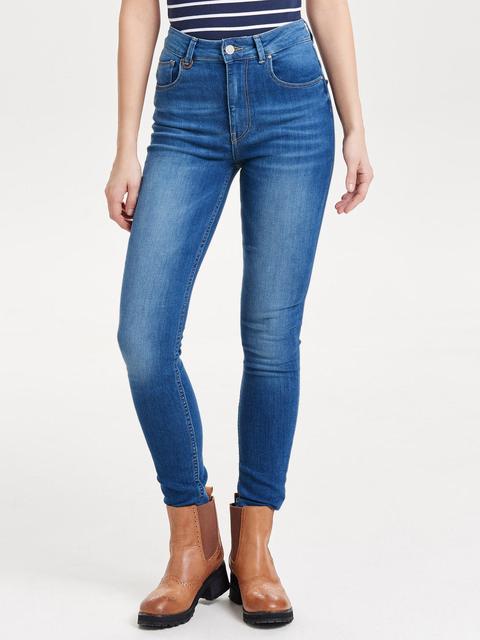 Piper De Cintura Alta Jeans Skinny Fit