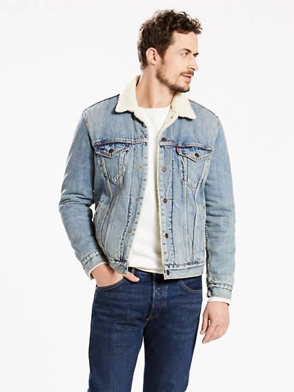 levi's type iii sherpa trucker jacket