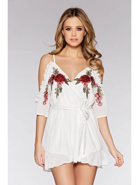 quiz lace playsuit