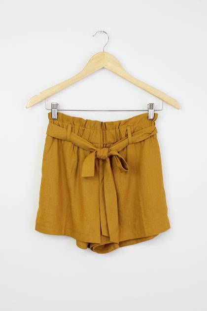 Porter Shorts - Mustard