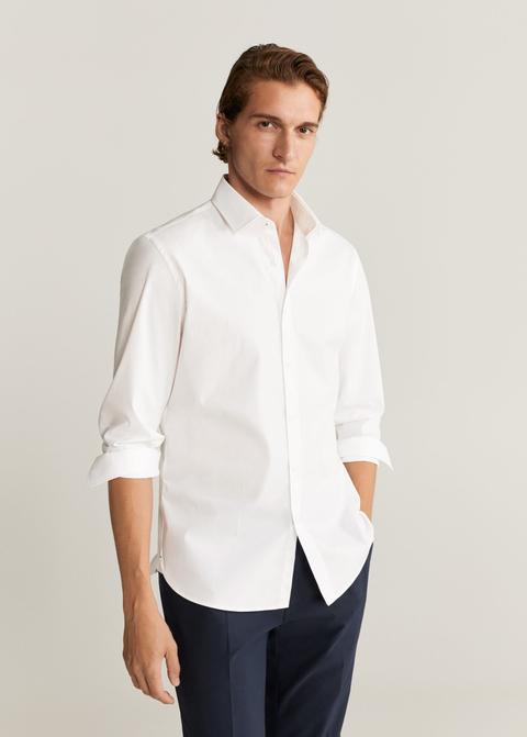 Camisa Slim Fit Algodón