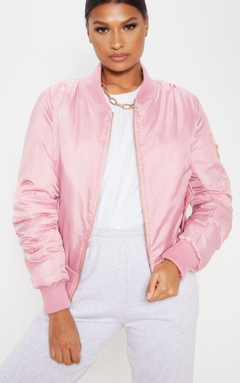 Pink Bomber Jacket