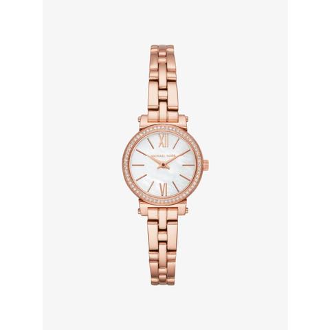 Mkreloj Sofie Petite En Tono Dorado Rosa Con Incrustaciones - Dorado Rosa(dorado Rosa) - Michael Kors