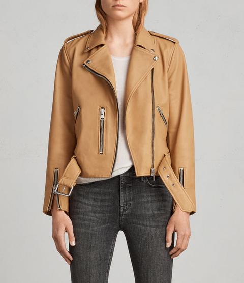 Balfern Leather Biker Jacket