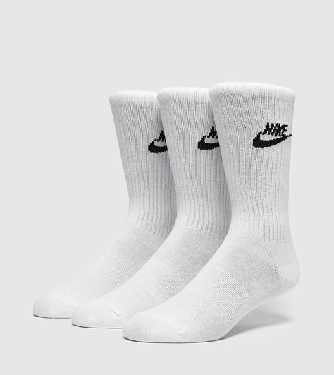 Nike 3-pack Essential Socks, White