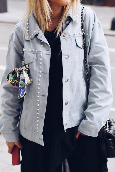 Cazadora Denim Azul