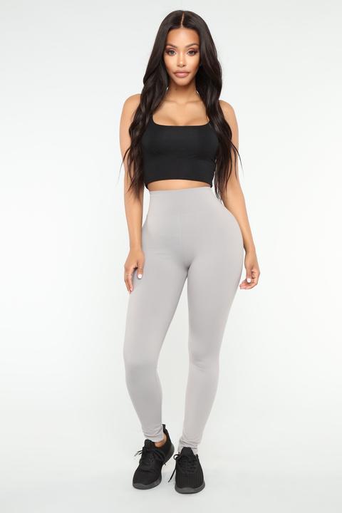 Simple Life Leggings - Grey