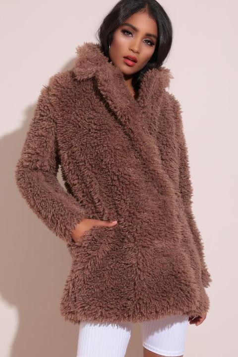 shaggy teddy coat