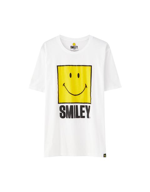 Camiseta Blanca Ilustración Smiley from 