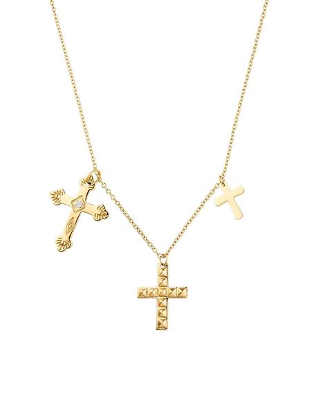 Saint Valentine Necklace Gold