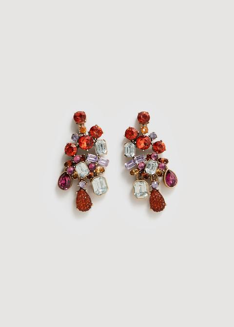 Pendientes Cristales Facetados