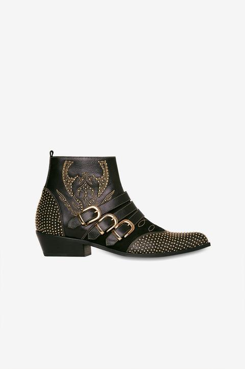 Anine Bing Penny Boots In Black