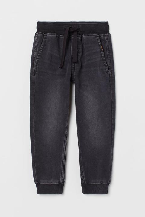 Joggers Vaqueros Super Soft - Negro