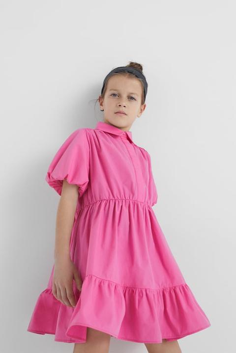 Robe Chemise En Popeline