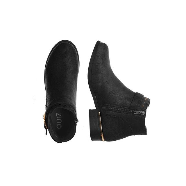 Black Studded Chelsea Ankle Boots from 
