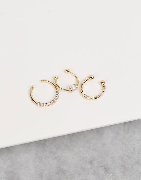 Set Septum Con Perle E Brillanti