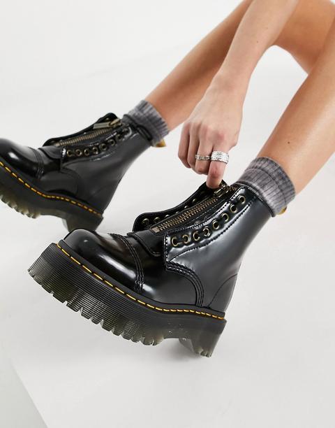 Botas Negras Veganas Sinclair De Dr Martens-negro