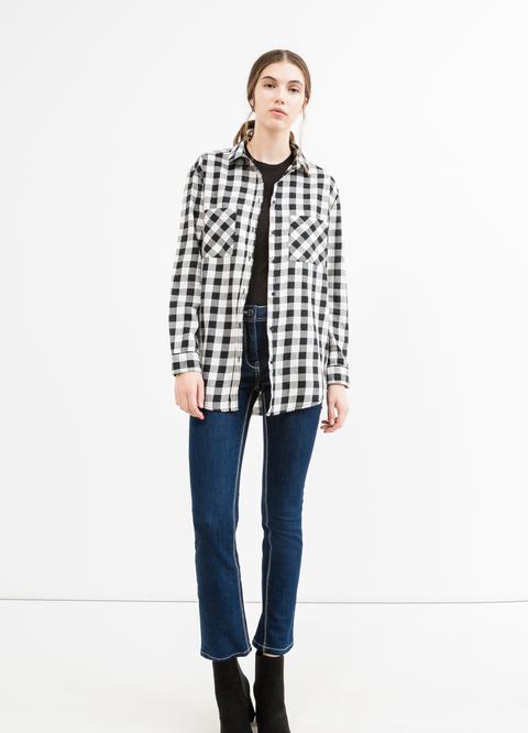 Camicia Puro Cotone Fantasia Quadri