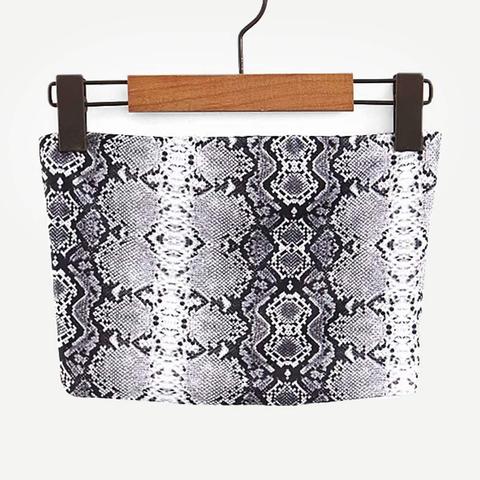 Top Bandeau Animal Print