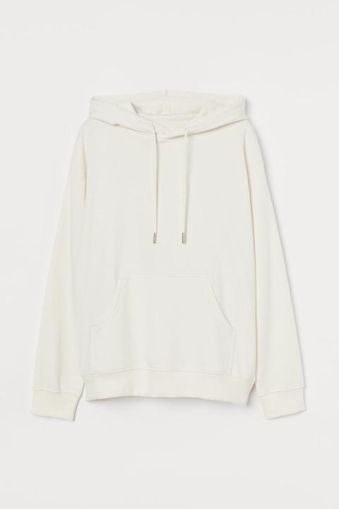 Sudadera Con Capucha - Blanco