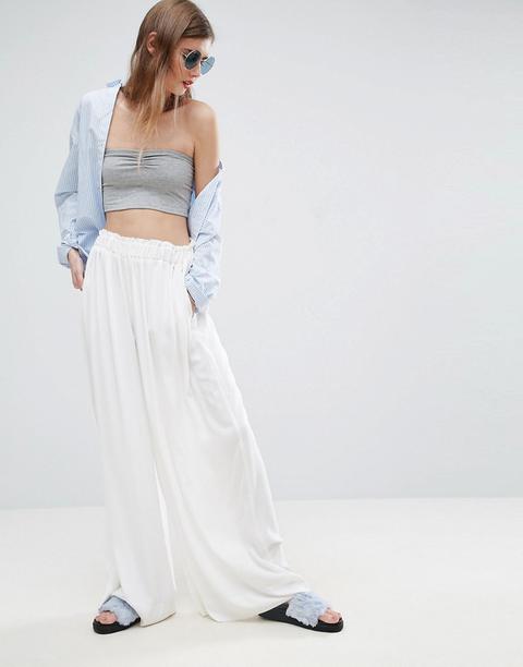 Pantalones De Pernera Ancha Uber De Asos