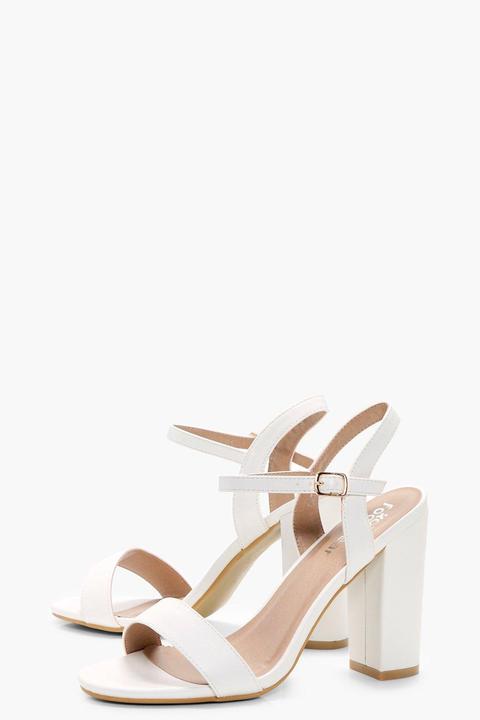 barely there heels block