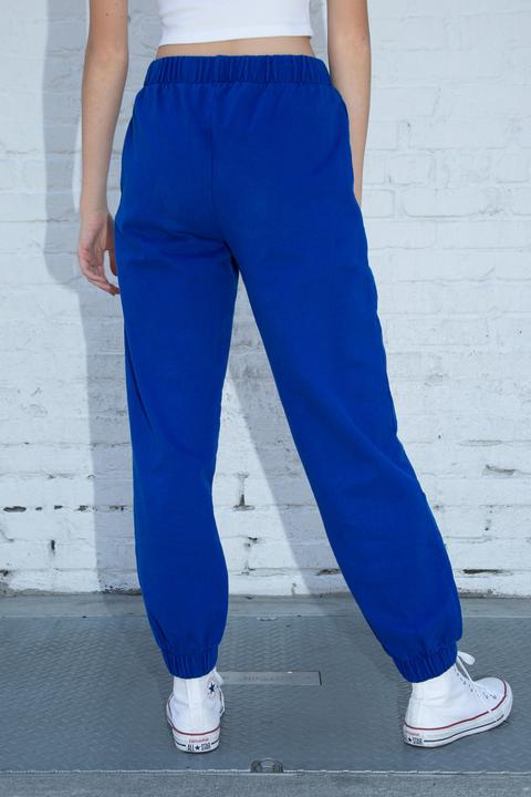 blue brandy melville sweatpants