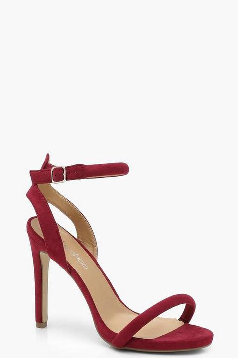 Two Part Strappy Heels