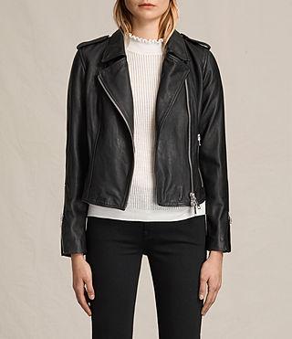 Coniston Leather Biker Jacket