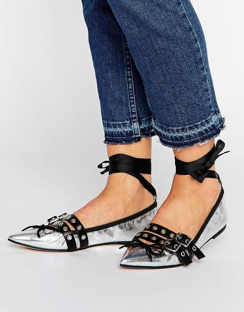 Asos Lotto Ballet Flats