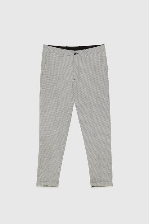 Pantalón Pata De Gallo