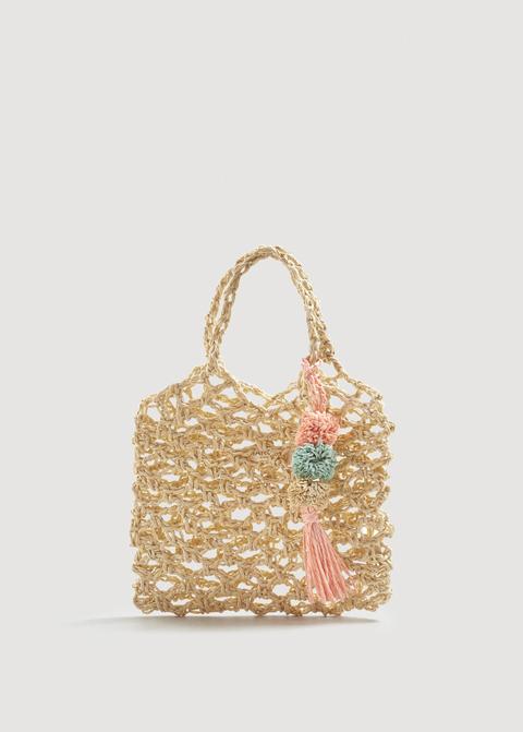 Bolso Red Pompones