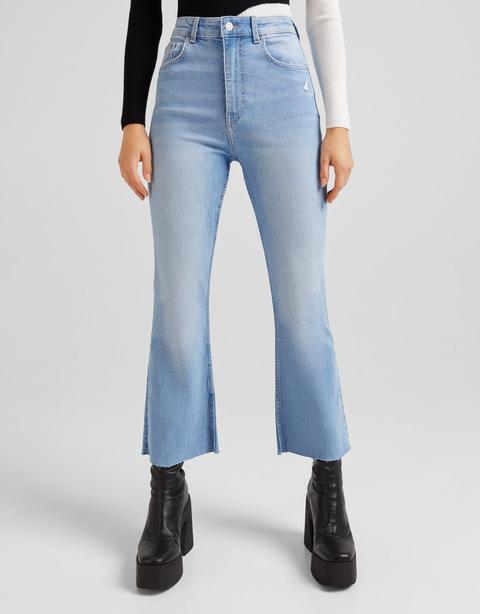 Jeans Cropped Flare