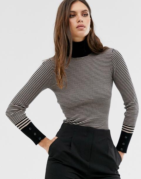 slim fit roll neck