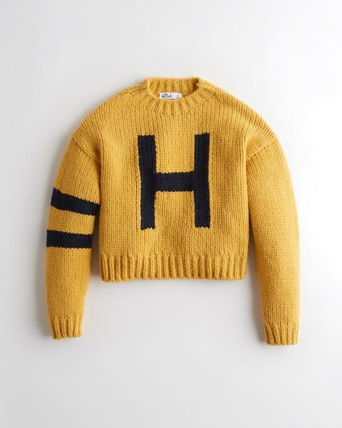 Lei Maglione Boyfriend Con Logo