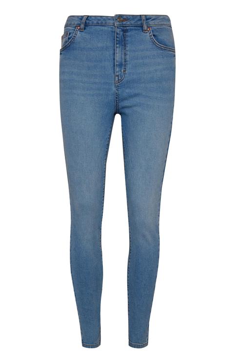 Blue High Waist Jeans