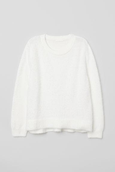 H & M - Jersey De Punto - Blanco