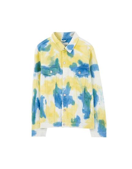 Cazadora Tie-dye Primavera Sound X Pull&amp;bear