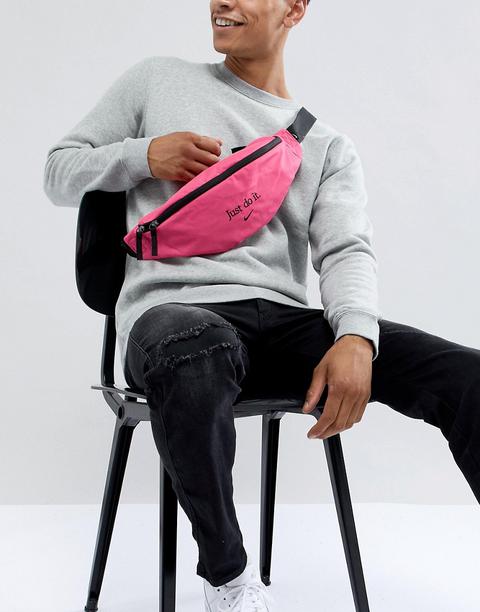 Nike Just Do It Bumbag In Pink Ba5781-674