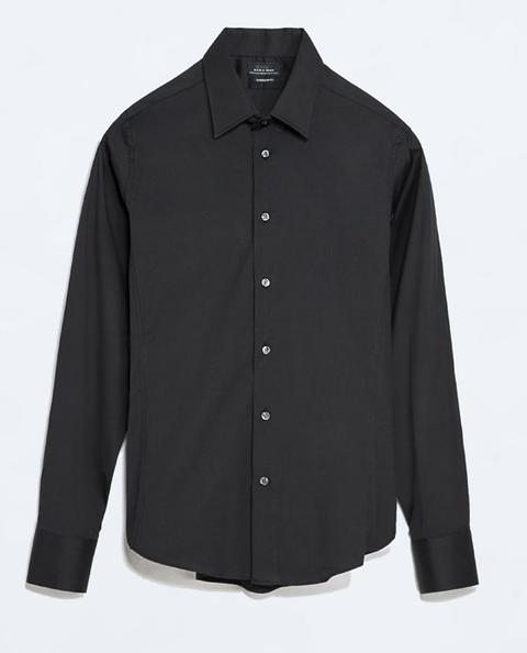 camisa super slim fit zara